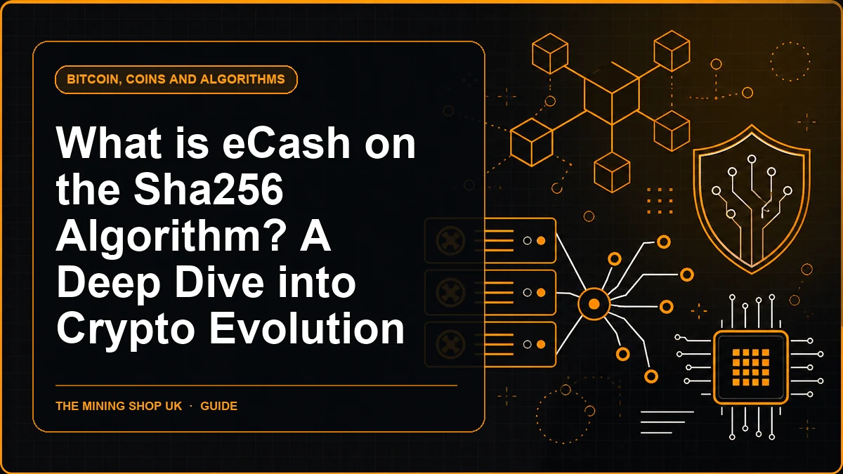 What Is eCash? SHA-256 Mining Explained