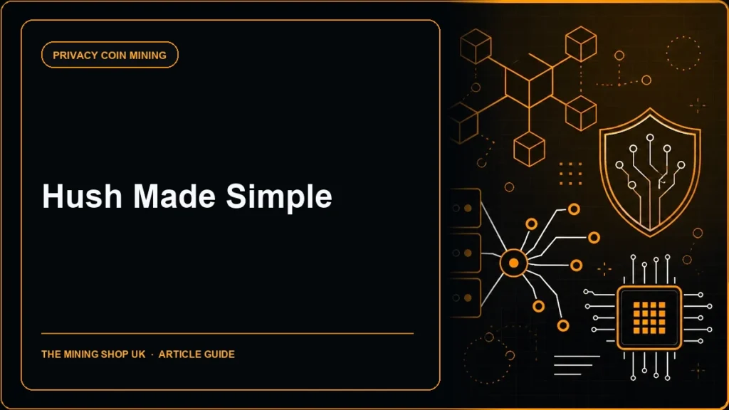 Hush Equihash mining guide cover