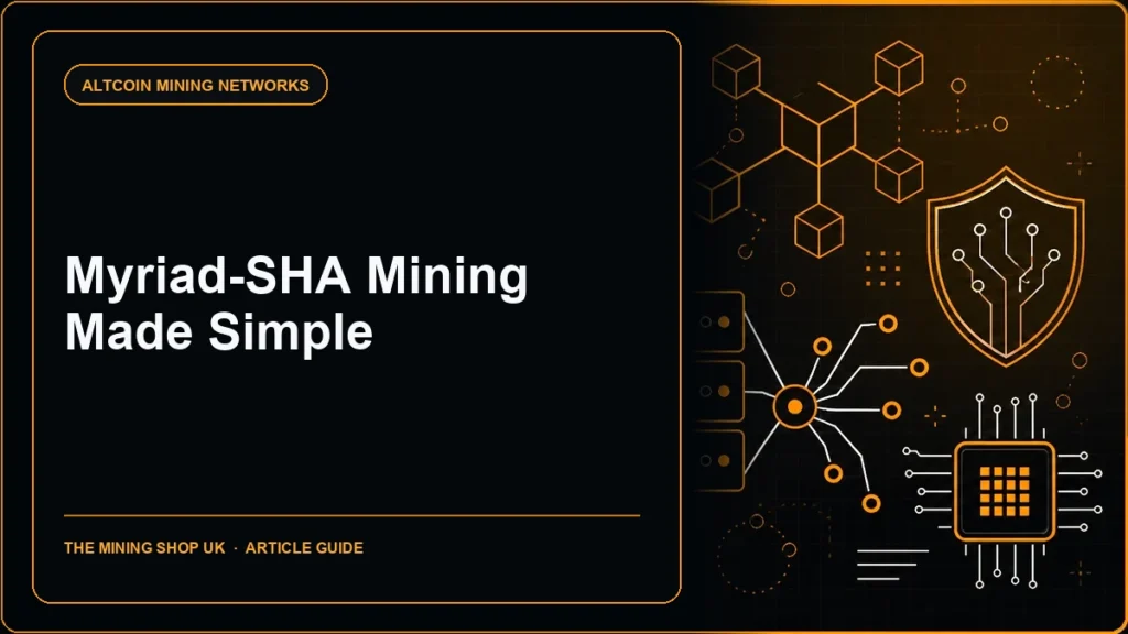 Myriad-SHA Mining guide cover