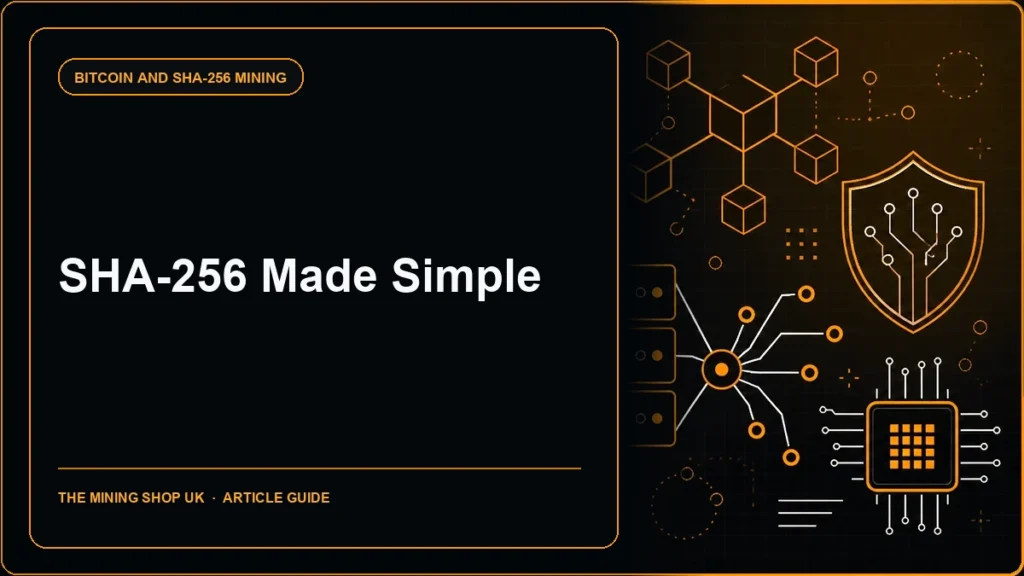 SHA-256 Bitcoin mining guide cover