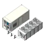 Bitdeer MINERBASE W20 UL Hydro Mining Container — main product view