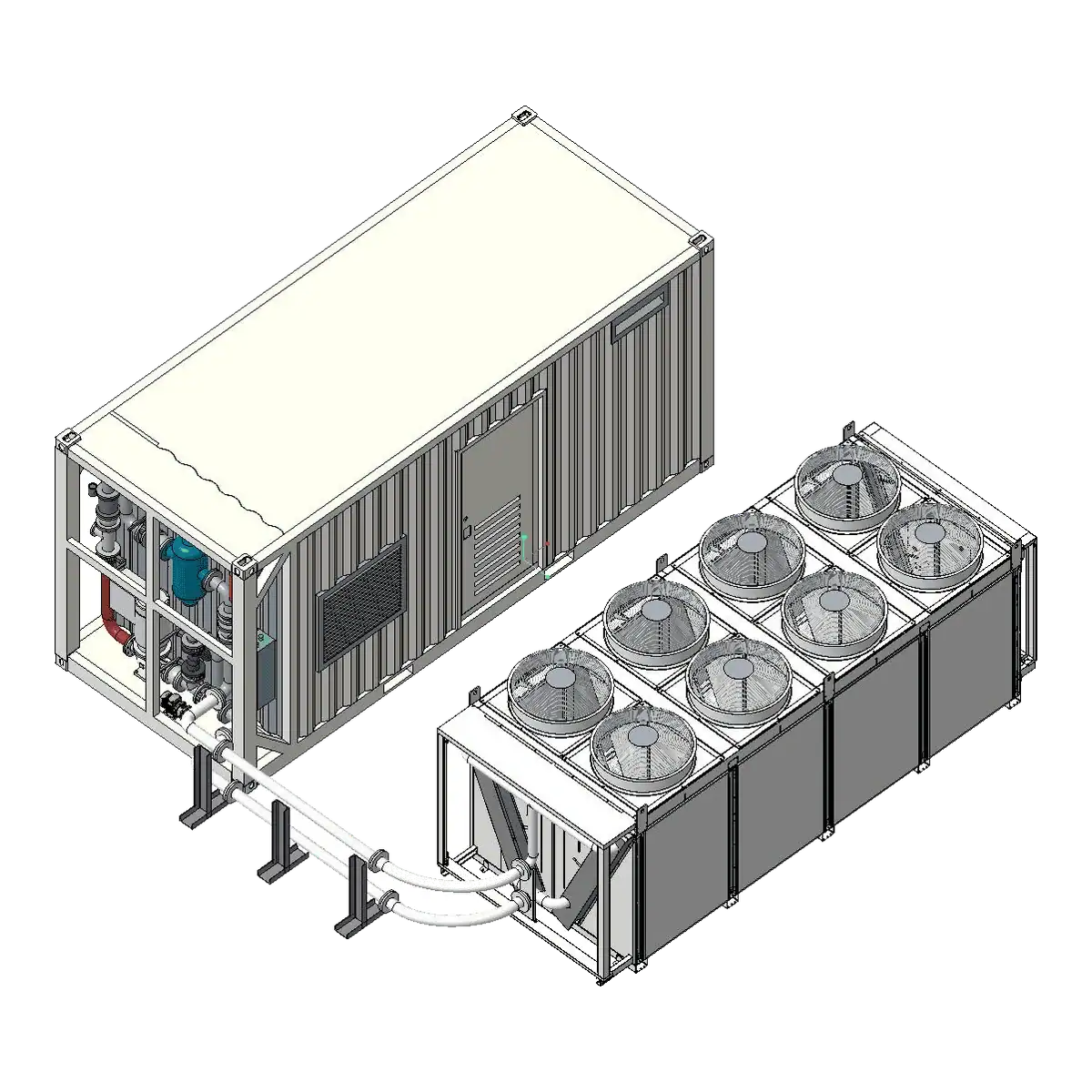 Bitdeer MINERBASE W20 UL Hydro Mining Container — main product view