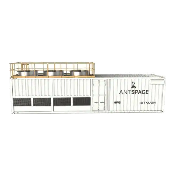 Bitmain ANTSPACE HW5 1.2MW Hydro Mining Container