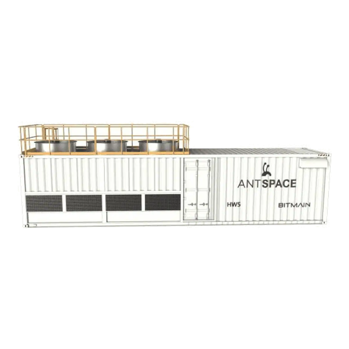 Bitmain ANTSPACE HW5 1.2MW Hydro Mining Container — main product view