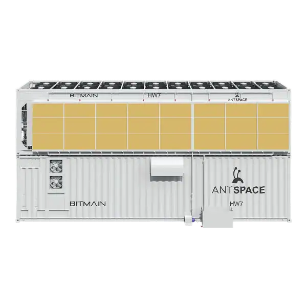 Bitmain ANTSPACE HW7 2MW Hydro Mining Container
