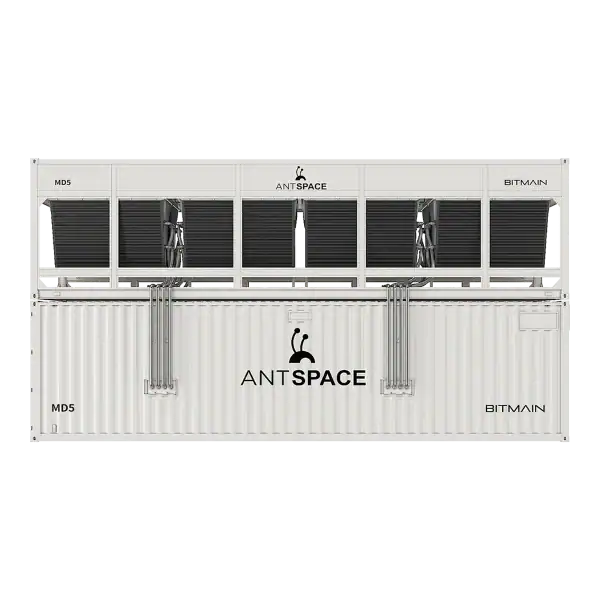 Bitmain ANTSPACE MD5 1MW Immersion Mining Container