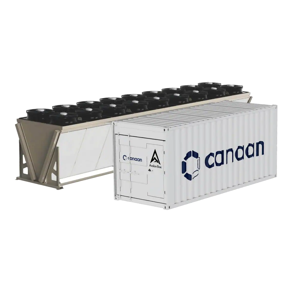 Canaan Avalon 20 ft Hydro Cooling Mining Container — main product view