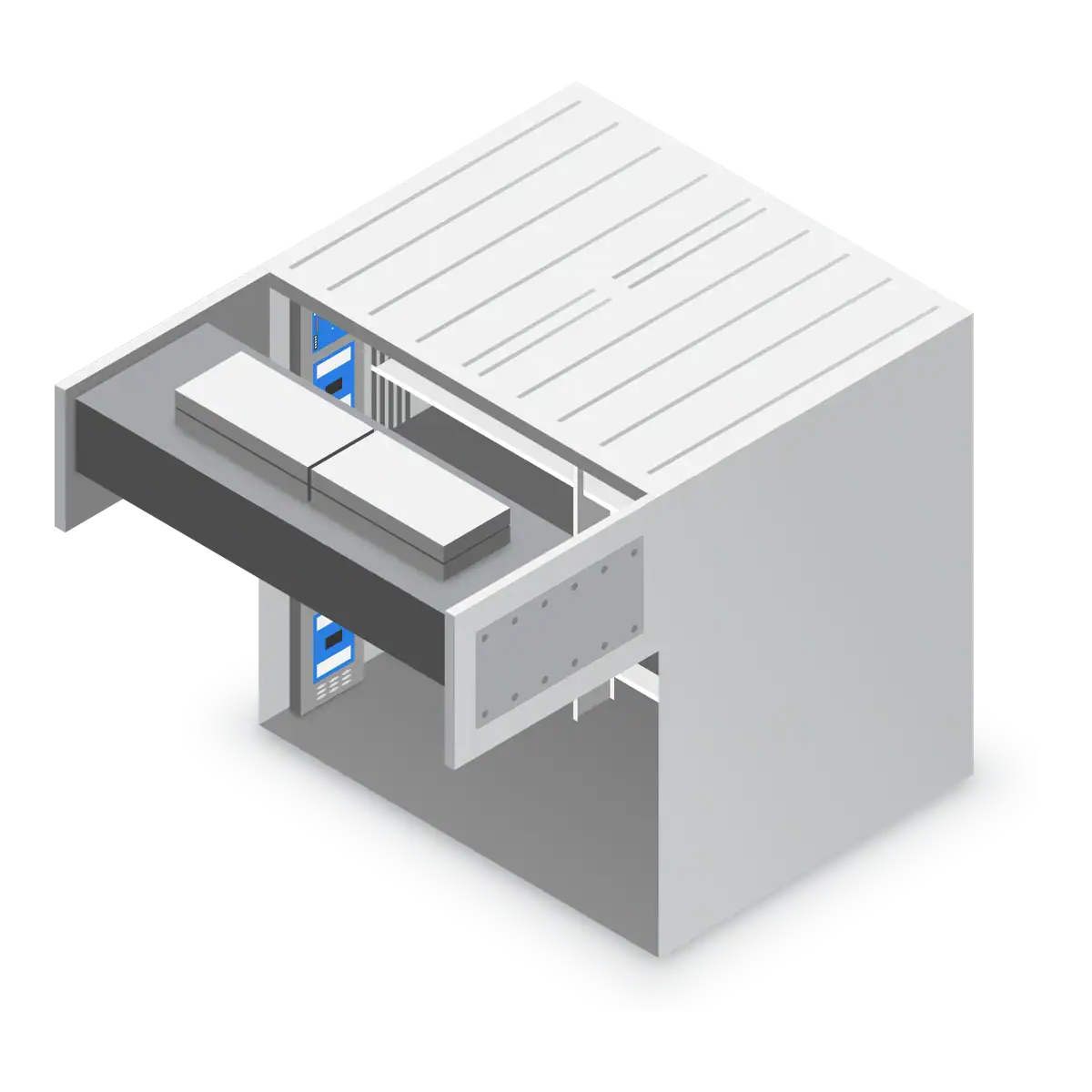Digital Shovel i300 Indoor Mining Pod — manufacturer product illustration