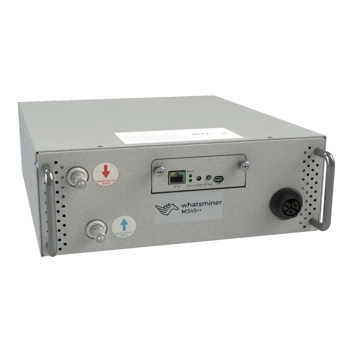 MicroBT Whatsminer M54S++ Hydro 168Th SHA-256 Bitcoin Miner 1 MicroBT Whatsminer M54S++ Hydro 168Th SHA-256 Bitcoin Miner — main product view