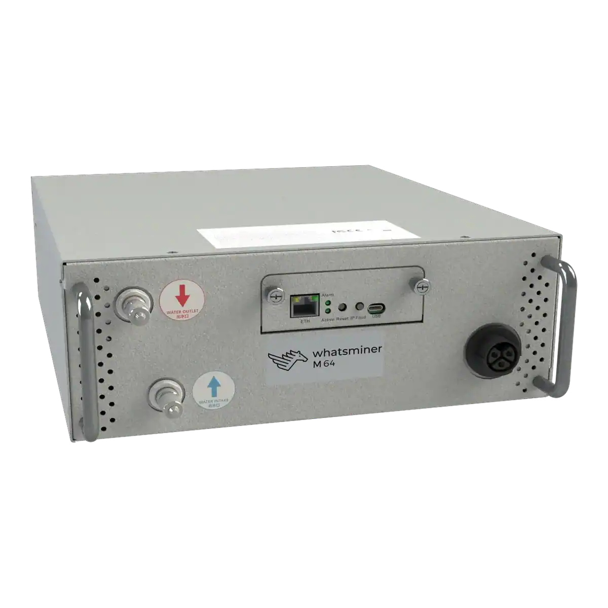 MicroBT Whatsminer M64 Hydro 206Th SHA-256 Bitcoin Miner 1 MicroBT Whatsminer M64 Hydro 206Th SHA-256 Bitcoin Miner — main product view
