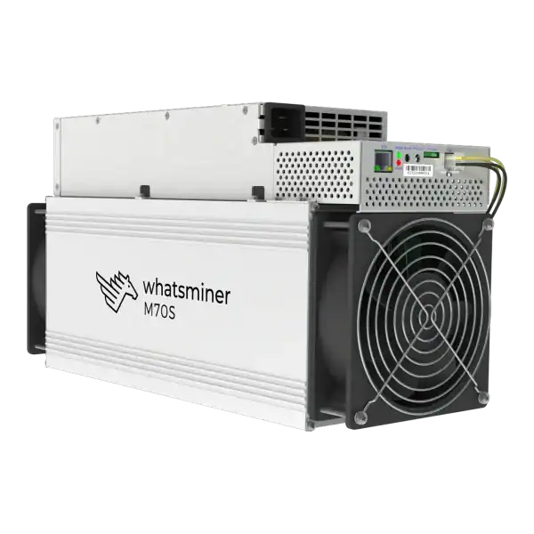 MicroBT Whatsminer M70S 258Th SHA-256 Bitcoin Miner