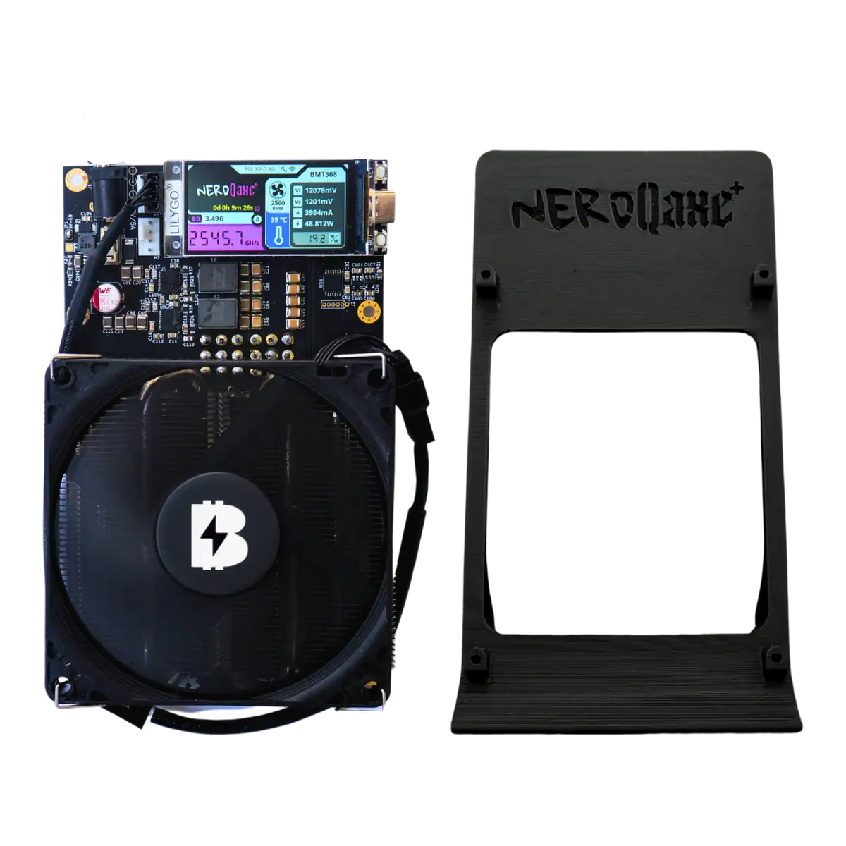 NerdQAxe+ Rev 5.0 2.5Th SHA-256 Bitcoin Miner 3 NerdQAxe+ Rev 5.0 2.5Th SHA-256 Bitcoin Miner — product view 3