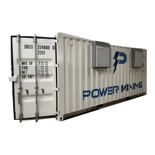 Power Mining 40 ft Air Mining Container