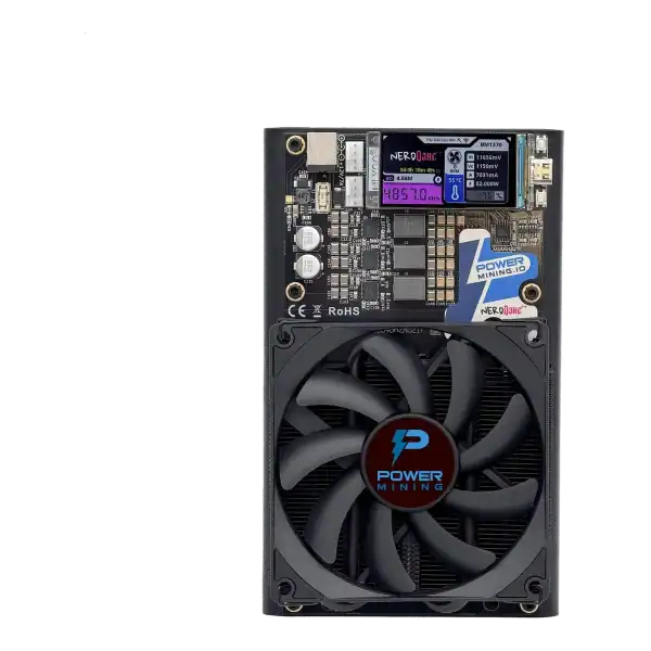 Power Mining NerdQAxe++ 4.8Th SHA-256 Bitcoin Miner — main product view