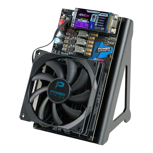 Power Mining NerdQAxe++ Rev 6.1.2PM 6Th SHA-256 Bitcoin Miner — product view 2