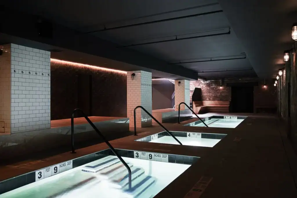 Pool interior at Bathhouse, New York
